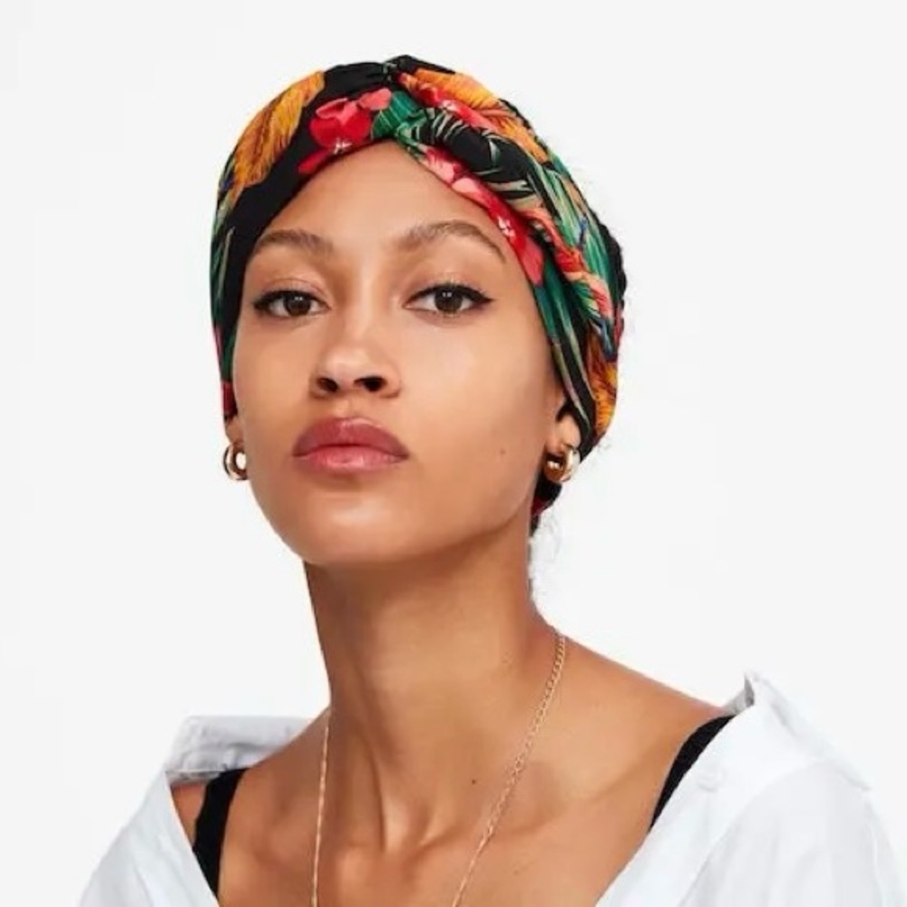 Zara Floral Head Wrap / Headband • S/M